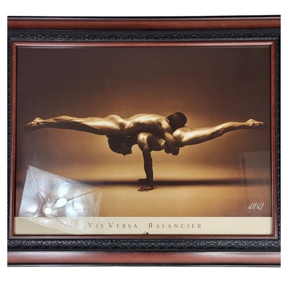 Michael Pilon "Vis Versa Balancier" Erotic Framed Autograph Cirque Du Soleil - Picture 9 of 12